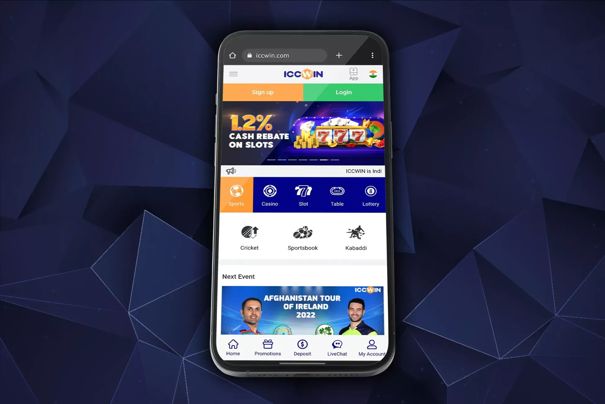 ICCWIN Casino App